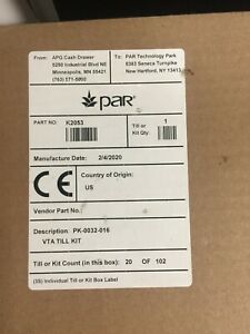 (3) APG cash drawers / tills - brand new in box PK-0032-016 - FREE SHIPPING