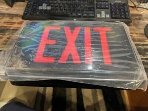 Exit Sign LV S 1 R 120/277 EL N Lithonia extreme all conditions 