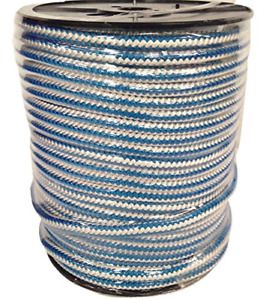 12 Strand Polyester Blue Ox Arborist Climbing Rope 1/2 Inch by 300 Feet