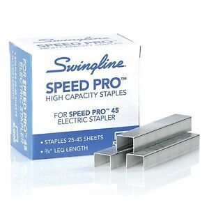 LOT OF 3 BOXES Swingline Speed Pro Stapler High Capacity Staples SWI35465  35465
