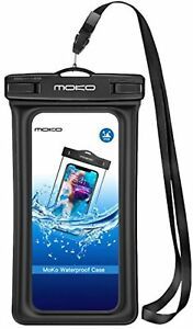 MoKo Floating Waterproof Phone Pouch, Floatable Phone Case Dry Bag with
