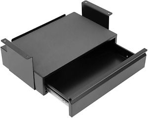 Mount-It! under Desk Pull-Out Drawer Kit with Laptop and Tablet Shelf | Office S