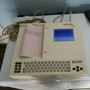 Schiller AT-2 Plus Interpretative ECG EKG Machine