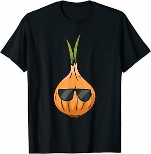 NEW LIMITED Onion With Sunglasses Vegetable T-Shirt