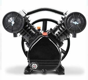 Gymax (TL31105) 3HP 2 Piston V Style Twin Cylinder Air Compressor Pump NIB