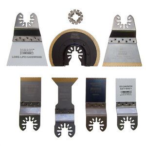 SMART Long Life Bi Metal Professional Oscillating Multitool Blade Kit - H7PRO