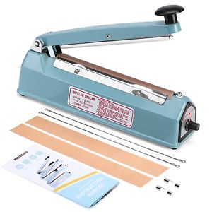 Metronic 12 Inch Heat Sealer Impulse Bag Sealer Poly Bag Sealing Machine Heat Se