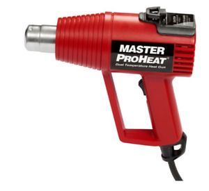 MASTER PROHEAT 1100 HEAT GUN VEHICLE GRAPHICS WRAP PAINT STRIPPER PIPE DEFROSTER