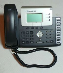 Crexendo IP-230P business IP phone large display good working good condition