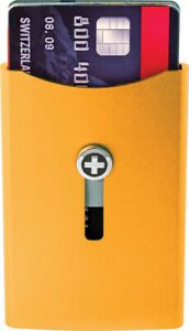 Wagner WA706 Of Switzerland Super Slim Wallet Deep Orange Housing Approximately