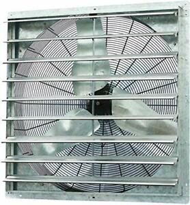 Iliving - 36&#034; Wall Mounted Shutter Exhaust Fan - Automatic Shutter - Single S...