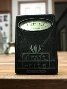 VINTAGE BACHARACH DRAFT-RITE POCKET GAUGE Pittsburgh 8,PA