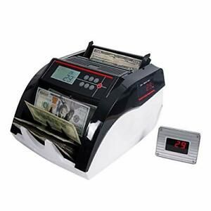 R68 Money Counter Machine Fast Speed Small Size 3 Displays and Alarm System f...