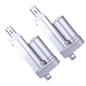 2x DC 12V Heavy Duty Electric Linear Actuator Motor