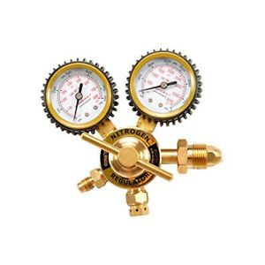 Goss EN-450F Nitrogen Regulator with 450 PSI Delivery Pressure and 0.6cm Flare