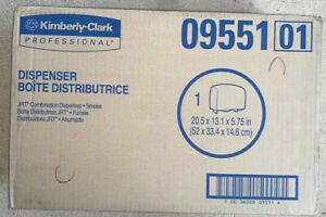 Kimberly-Clark 09551 Professional Cored JRT Bathroom Tissue Dispenser Smoke Grey
