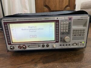 ROHDE &amp; SCHWARZ DIGITAL RADIOCOMMUNICATION TESTER MODEL # CMD59 W/ Case and Cord