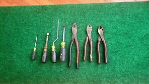 Klein Tools one lot of electrical tools (experienced)