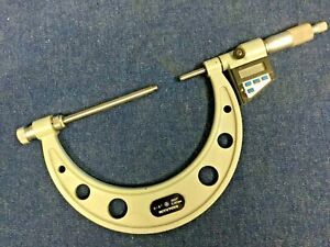 Mitutoyo Digital Interchangeable Anvil Micrometer 0-6&#039; [0-150MM] #340-711