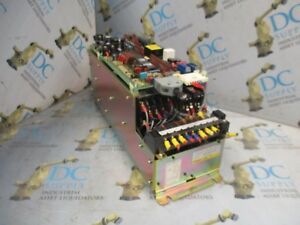 FANUC A06B-6050-H005 VELOCITY CONTROL UNIT W/ A20B-1000-0560/04B TOP BOARD