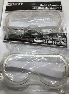 Health Protection Safety Goggles 2pk Great For Projects