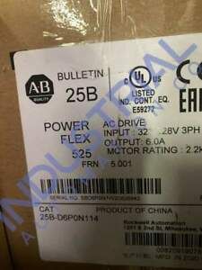 Allen-Bradley 25B-D6P0N114 ***Factory Sealed*** Next Day Air Available