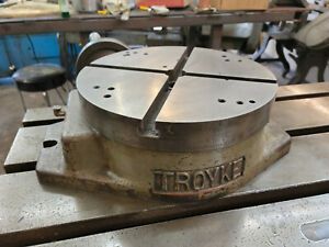 Troyke 12&#034; precision rotary table (BH-12)