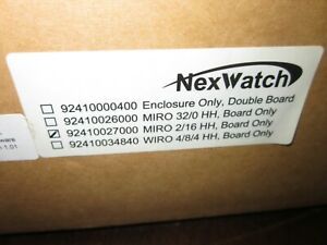 Honeywell Nexwatch Miro 2/16 HH  Controller Security Board