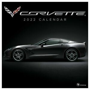TF Publishing Corvette 2022 Wall Calendar w