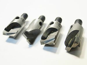 3 Piece Rivet Shaver Bit Lot Size 7/16&#034; Aircraft Tools