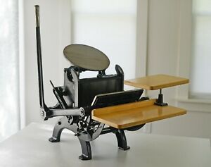 Craftsmen Superior 6.5&#034;x10&#034; letterpress Craftsman printing press C&amp;P Pilot clone