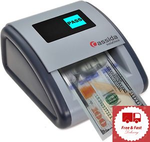Counterfeit Money Detector Fake Currency Dollar Bills Checker UV Marker Tester