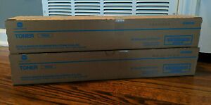 Set of 2 OEM Konica Minolta Black Toner TN322 A33K030 Bizhub 224e 284e 364e