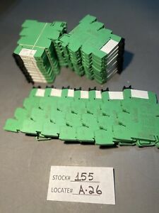 (LOT OF 27) Phoenix Contact 2961105 PLC-BSC-24DC/21 Pre-Owned *FREE S&amp;H*