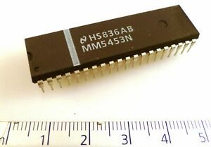 National Semiconductor MM5453N LCD Driver PDIP 40 OMB3-28G