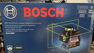 Bosh GLL3-330CG 360 Green-Beam 3-Plane Leveling Laser w/ Rechargeable Battery