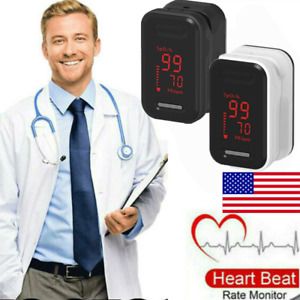 Finger Pulse Oximeter Blood Oxygen SpO2 Monitor LED Fingertrip Sensor O2 Meter_