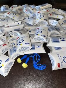 87 Pairs 3M E-A-R Express Pod Plugs Corded Earplugs Pillow Packs