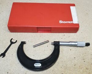 Starrett No. 436 - 2&#034; to 3&#034; micrometer - .0001&#034; - Made in U.S.A. - carbide