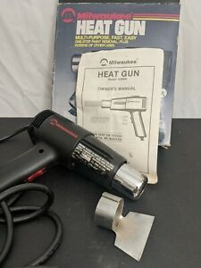Milwaukee Dual Heat Gun - 1220 With Original Box, Manual, &amp; Scraping Tool Tested