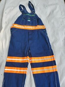 Liberty Overalls With Safety Reflector mens size 39x32