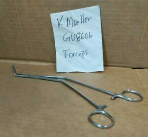 V. Mueller GU8606 McDougal-type prostatectomy clamps