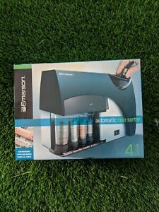 Emerson Automatic Coin Sorter Counter Wrapper Machine Bank Business Money Change