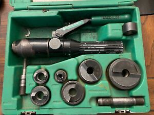 GREENLEE 7806SB / 7804SB Quick Draw Hydraulic Punch Driver Set