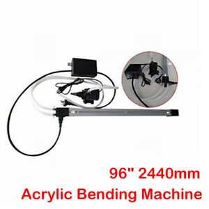 96&#034; Manual Acrylic Bending Machine Heater Light Box Plastic PVC Slotting Bender