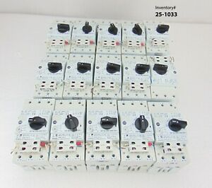 Allen Bradley 140-CMN-4000 Circuit Breaker Adjustable 3 Pole, lot of 15 *used