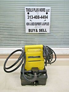 Enerpac PUJ1200B 120V 10000 PSI Portable Electric Hydraulic Pump Used