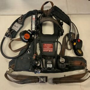 Scott 4.5 AP75 SCBA Quick Connect HUD EZ-FLO Regulator Integrated PASS Dual EBSS