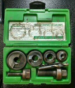 Greenlee Slug Buster Knockout Punch Set 7235BB 1/2&#034;-1-1/4&#034;