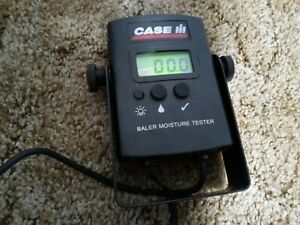 IH CASE Baler Moisture Tester Display interface INTERNATIONAL HARVESTER